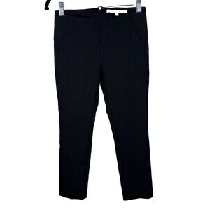 Veronica Beard Pipes & Shaw Technical Stretch Pants Black 2 Office Siren